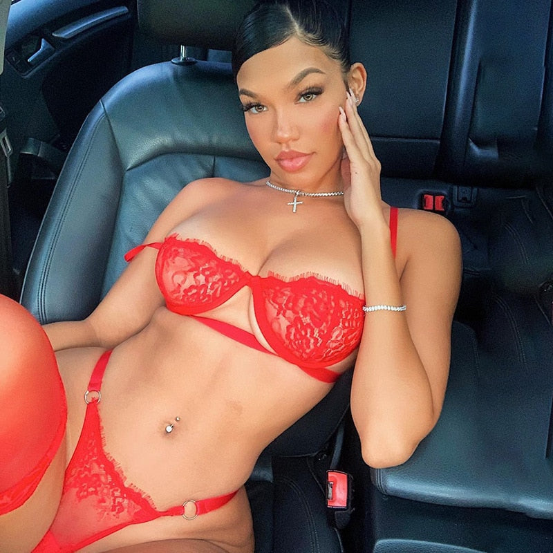 Lace Underwear Sexy Thongs Lingerie - Sabreeonline