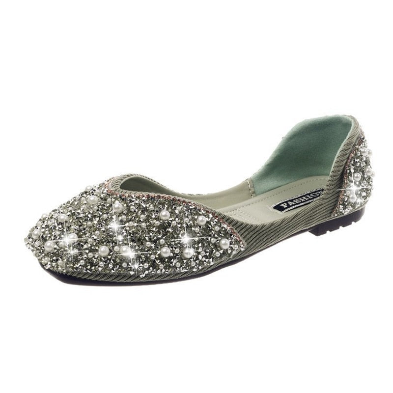 Glitter Ballet Shoes - Sabreeonline