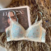 Women&#39;s Bra Briefs Suit Underwear Fashion Push Up Bra Sexy Lace Panties Girls&#39; Non Steel Ring Brassiere Female Sexy Lingerie Set - Sabreeonline