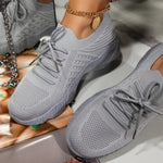 Running Lace-up Casual Shoes Mesh Breathable - Sabreeonline
