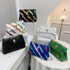 Rainbow Patchwork Women Bags - Sabreeonline