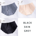 Seamless Underwear Silk Color Panties - Sabreeonline