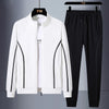 Sportswear  Brand Zipper Male Sweatshirt Suit Plus Size - Sabreeonline
