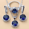 Sweet Princess Round Zircon 3 Piece Set - Sabreeonline