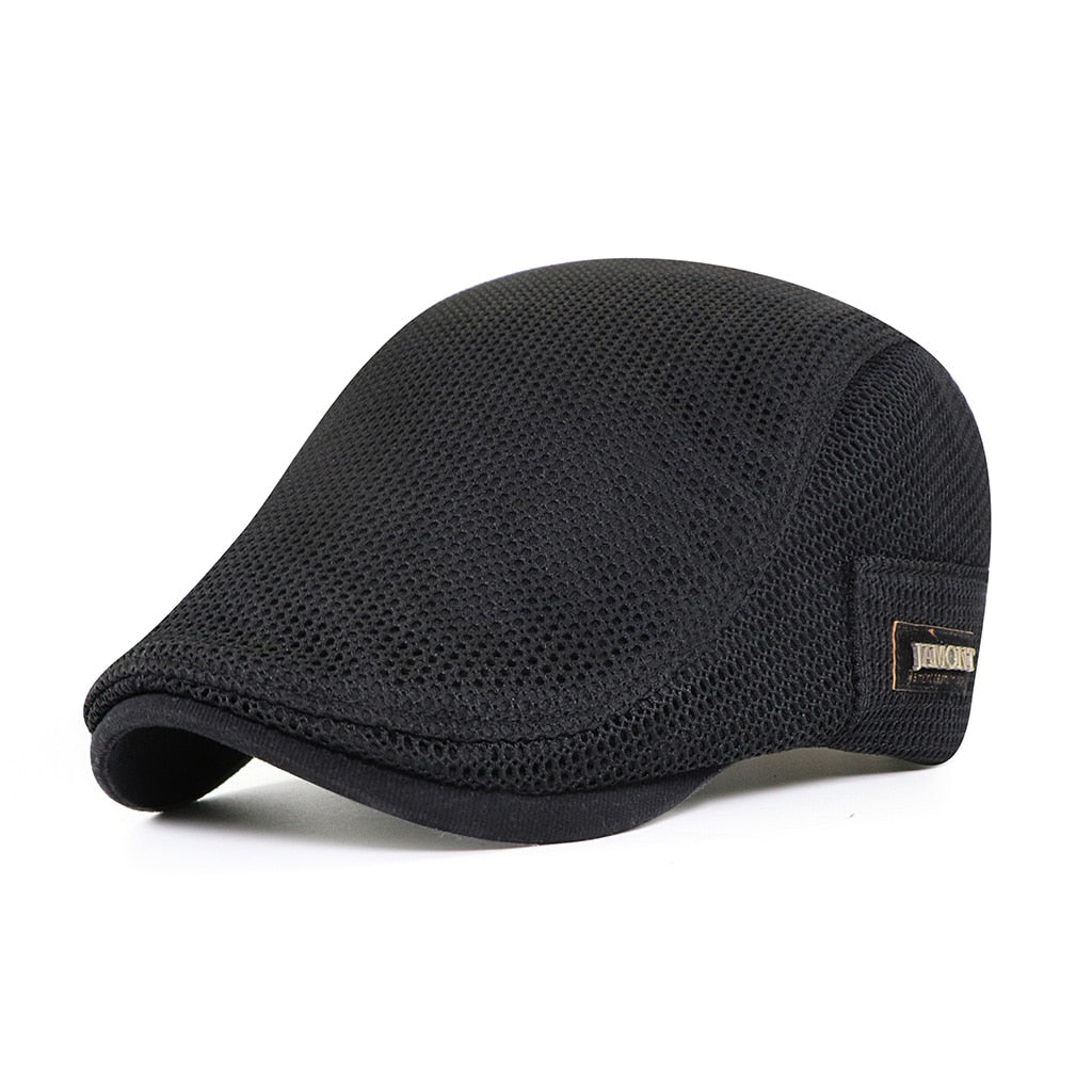 Breathable Mesh Newsboy Caps - Sabreeonline