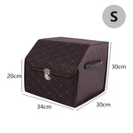 Car Trunk Storage Box High-Capacity Organizer - Sabreeonline