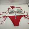 Rhinestone Bikini Set