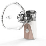 Health Care Mini Handheld portable Inhale Nebulizer silent Ultrasonic inalador nebulizador Children Adult Rechargeable Automizer - Sabreeonline