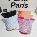Empty Top Summer Rhinestone hat Diamond - Sabreeonline