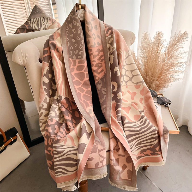 Luxury Winter Cashmere Fashion Warm Shawls - Sabreeonline