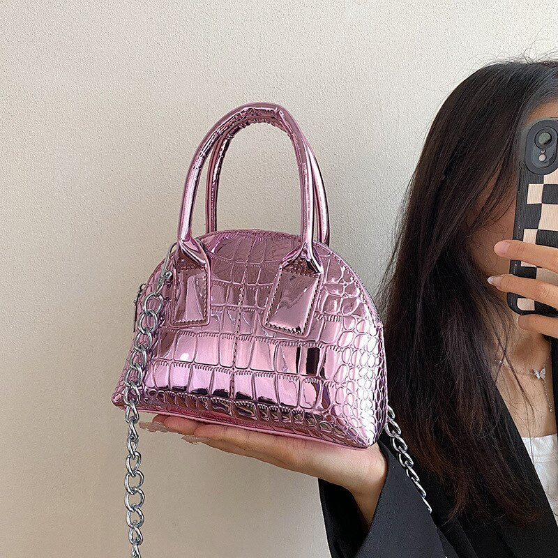 Small Square Shoulder Bags - Sabreeonline