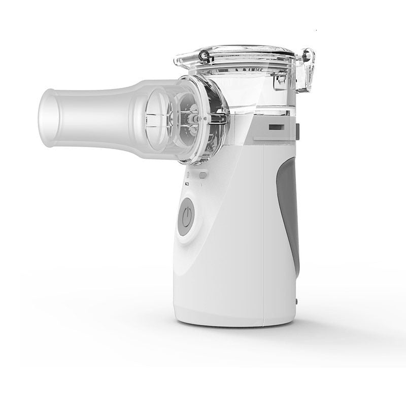 Health Care Mini Handheld portable Inhale Nebulizer silent Ultrasonic inalador nebulizador Children Adult Rechargeable Automizer - Sabreeonline