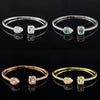 Luxury Gold Silver Color Adjustable Bracelet - Sabreeonline