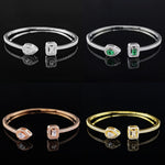 Luxury Gold Silver Color Adjustable Bracelet - Sabreeonline