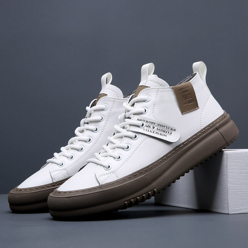 Sneakers Genuine Leather Non-Slip - Sabreeonline