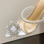 Classics Pointed Toe Sexy Spike Heel Ankle Slip-On - Sabreeonline