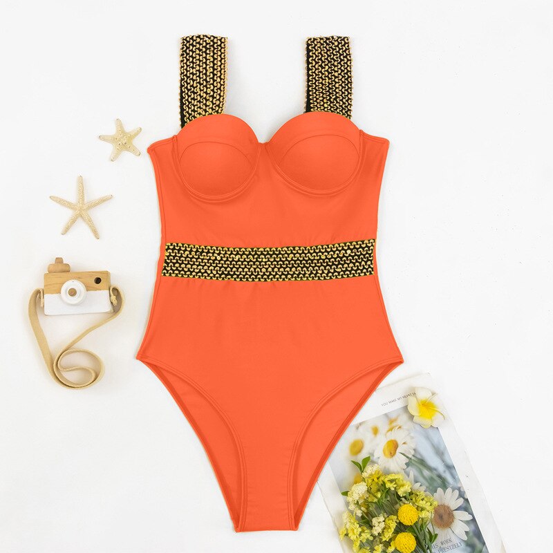 Summer Beach Wear One Piece Swimsuit Women Clothes New Hot Sale Sexy Bikini Swimwear Bathing Suit Swimming Suits For Woman - Sabreeonline