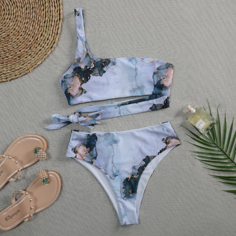 Bikinis Sexy Marble Swimsuit