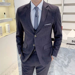 Business Male Tuxedo 3 Pieces Set - Sabreeonline