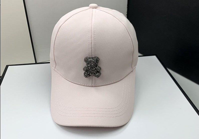 Bear Rhinestone Caps Outdoor - Sabreeonline