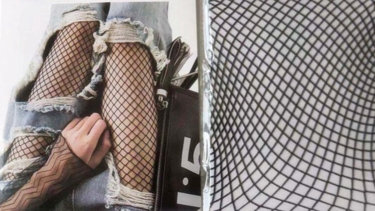 Fishnet Pantyhose High Waist - Sabreeonline
