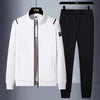 Sportswear  Brand Zipper Male Sweatshirt Suit Plus Size - Sabreeonline