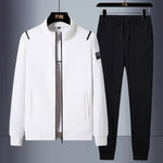 Sportswear  Brand Zipper Male Sweatshirt Suit Plus Size - Sabreeonline