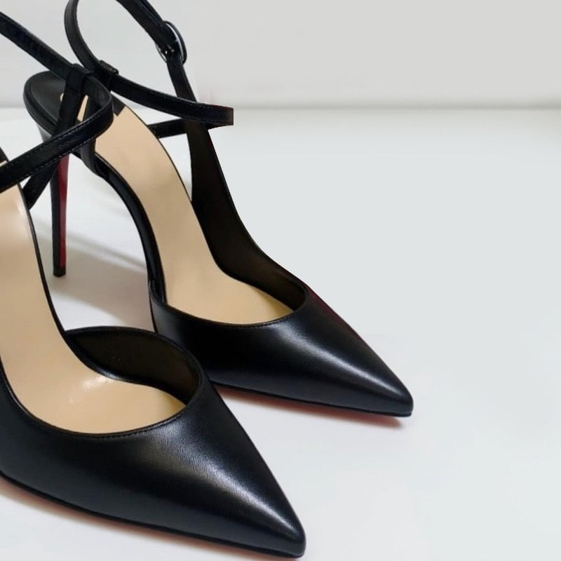 Lace Up Super High Heel Shoes Temperament - Sabreeonline