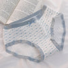 Cotton Women's Underwear Fashion Mid Waist - Sabreeonline