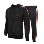 Casual Set Streetwear Hooded Jackets and Pants - Sabreeonline