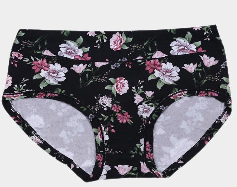 Mid Waist Panties High Elasticity Underwear - Sabreeonline