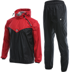 VANSYDICAL Sauna Suit Men Gym Clothing Set Hoodies Pullover Sportswear Running Fitness Weight Loss Sweating Sports Jogging Suit - Sabreeonline