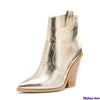 Winter Western Cowboy Boots Women - Sabreeonline