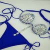 Rhinestone Bikini Set
