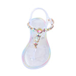 Jelly Diamond Flat Outdoor Sandals - Sabreeonline
