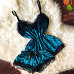 Velvet Pajamas Sleepwear - Sabreeonline