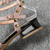 Pointed Rivet Casual Shoes