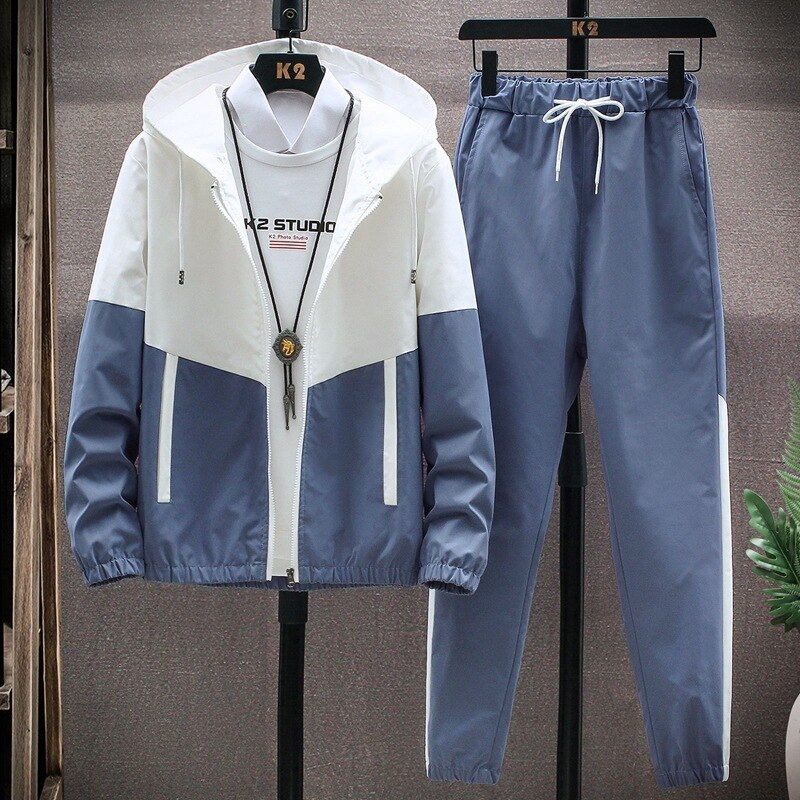 Sportswear Set Pocket Male New Fashion - Sabreeonline
