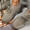 Women Mesh Breathable Casual Sneakers Lace-up Vulcanized Shoes Ladies Platform Sneakers Female Shoes Plus Size Zapatos De Mujer - Sabreeonline