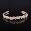 Luxury Gold Silver Color Adjustable Bracelet - Sabreeonline