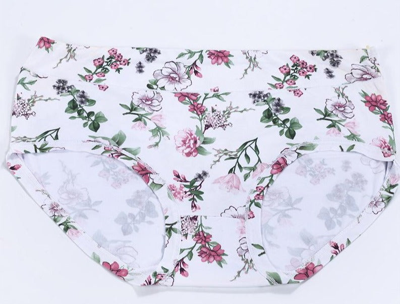 Mid Waist Panties High Elasticity Underwear - Sabreeonline