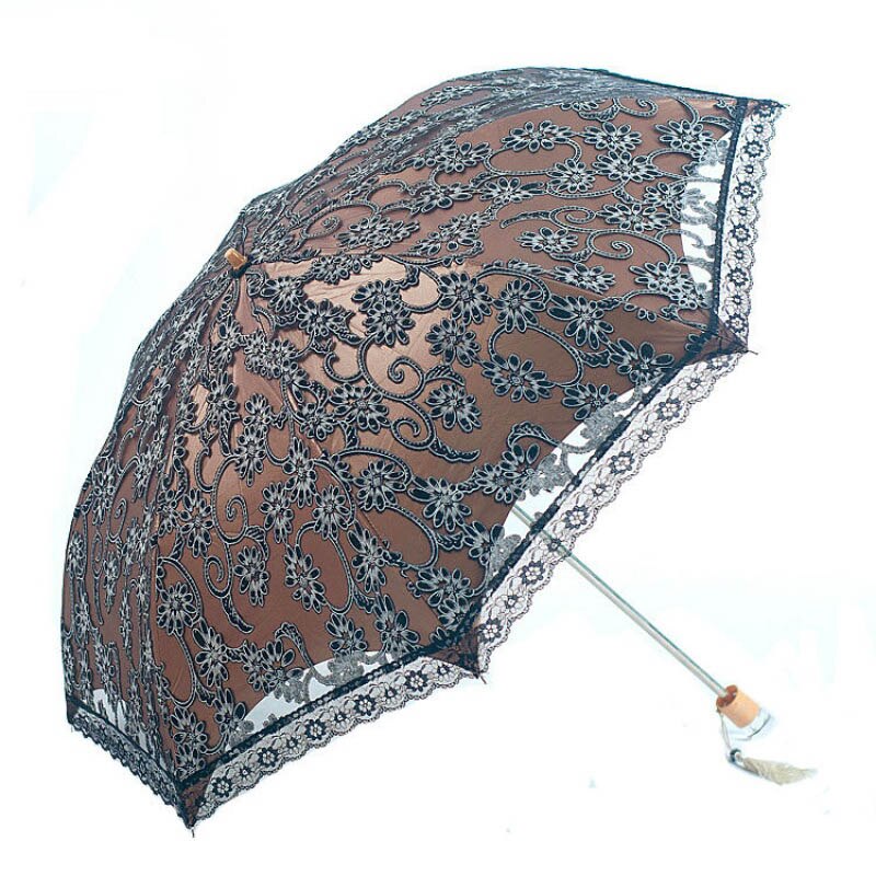 Double Layer Flower Lace Umbrella - Sabreeonline