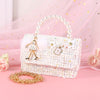 Japanese Kids Wallet And Handbag Mini Messenger Cute Girl Pearl Tote Bag Little Girl Small Coin Pouch Party Purse Holiday Gift - Sabreeonline
