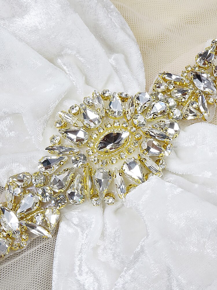 Elegant Square Collar Crystal Sequins Mini Dress