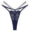 Women Sexy Lace Panties Lingerie Rhinestone See Through Female Underwear Low Waist Thongs Gstring Sensual Lenceria Mujer T-back - Sabreeonline