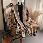 Luxury Winter Cashmere Fashion Warm Shawls - Sabreeonline