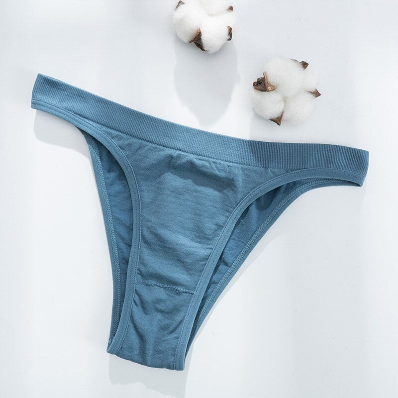 Sexy Thongs Panties Women G-String Female Underpants Seamless Comfortable Underwear Female High-Rise Thong Lingerie M-2XL - Sabreeonline