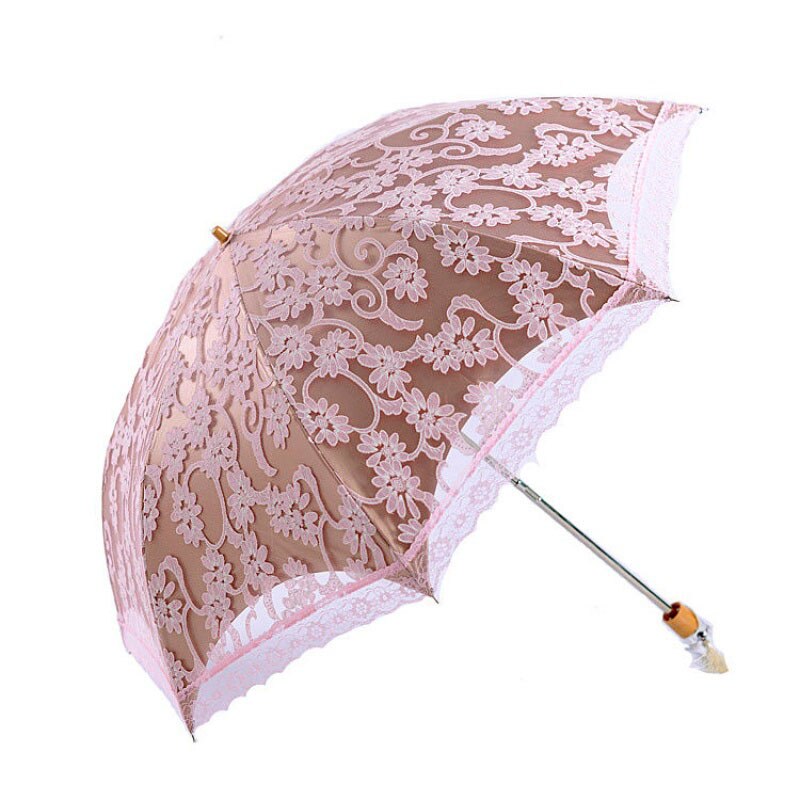 Double Layer Flower Lace Umbrella - Sabreeonline