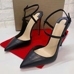 Lace Up Super High Heel Shoes Temperament - Sabreeonline