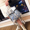 Women Backpack Fashion Denim Backpack Vintage Backpacks Anti-theft Travel Bag Casual Multifunctional Female Shoulder Bag Mochila - Sabreeonline